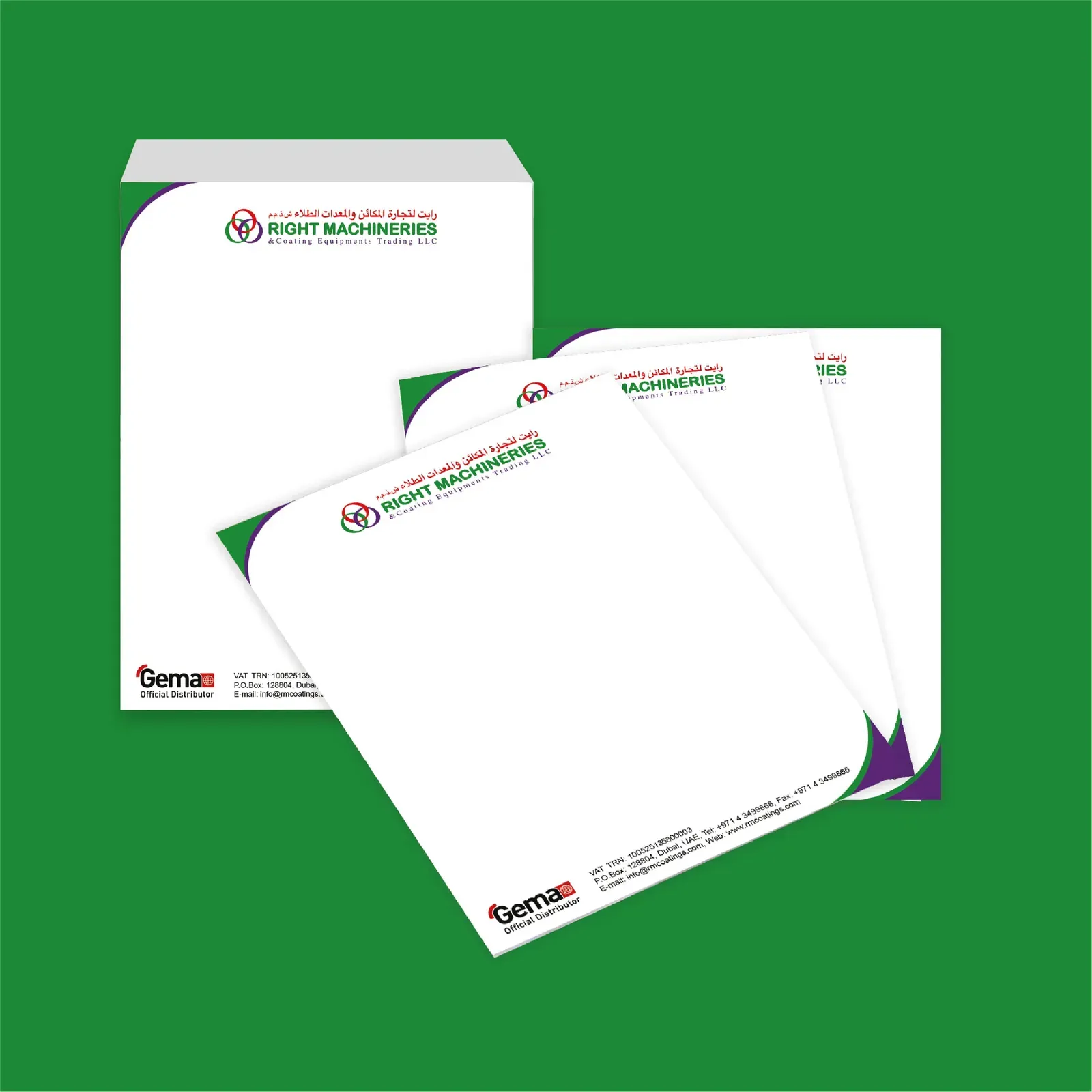 Letter Head And Envelopes sample 2